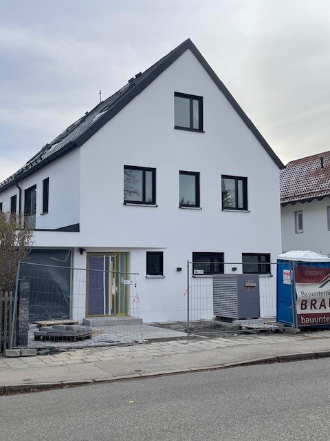 2023-2024 Neubau eines Einfamilienhauses mit Garage und Carport in München/Berg-am-Laim