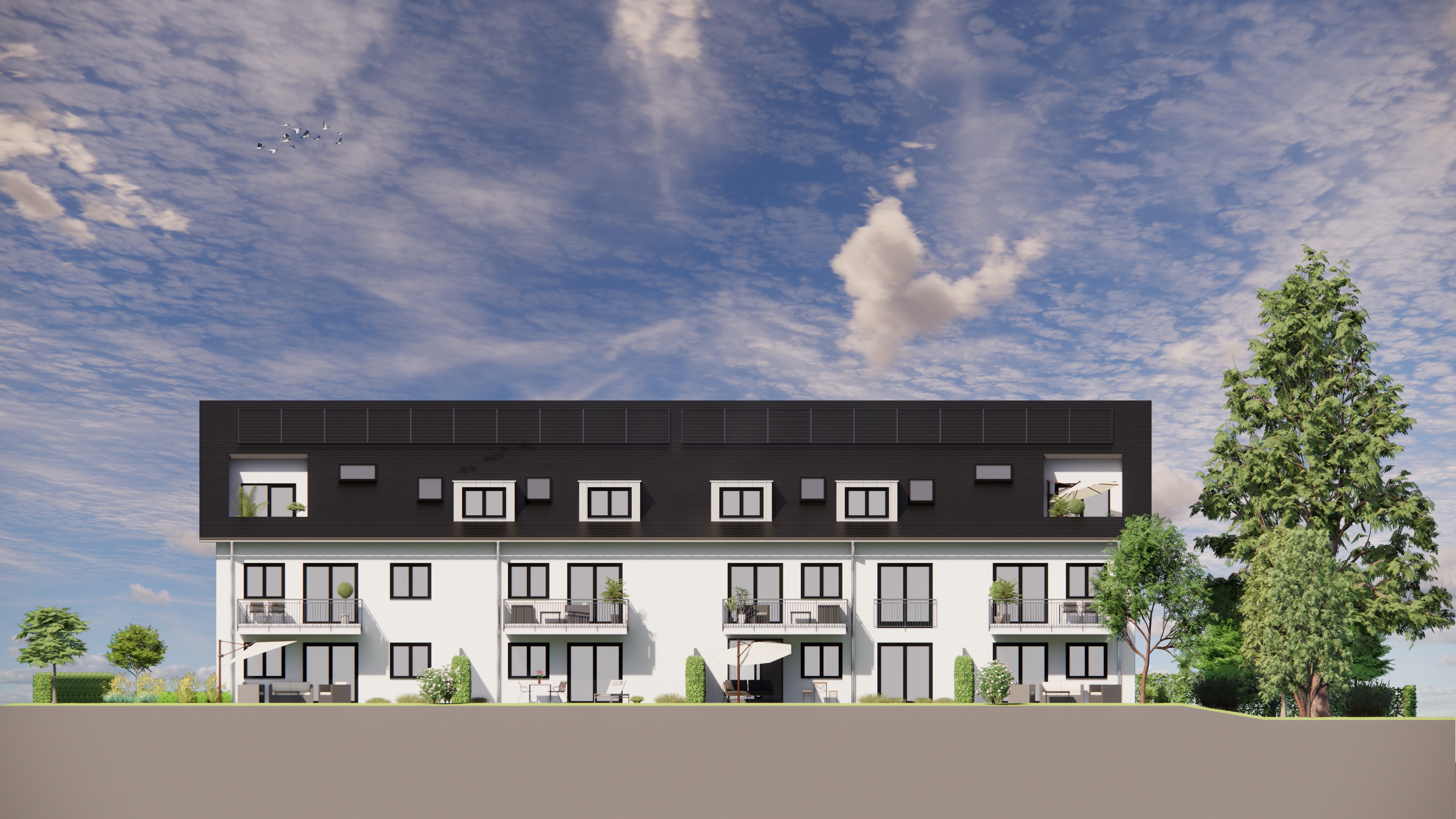 Neubau eines Mehrfamilienhauses