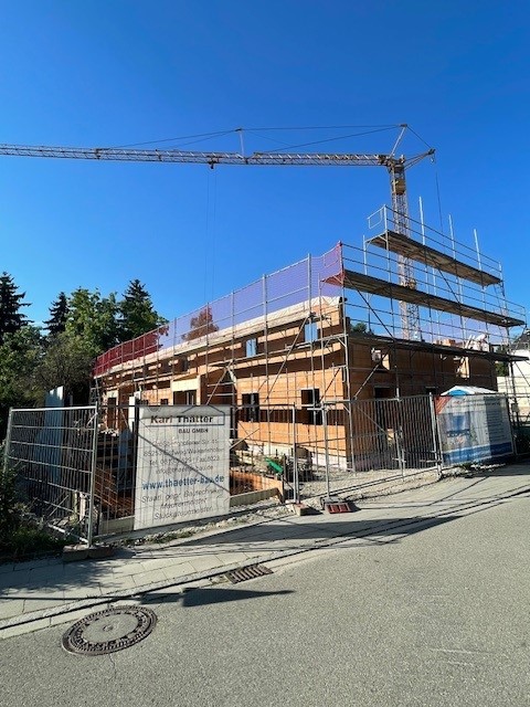 2024-2026  Neubau eines Mehrfamilienhauses mit 10 Wohneinheiten in Gröbenzell